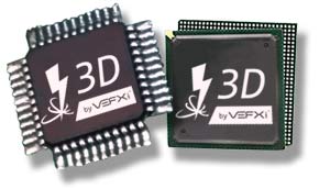 3D Conversion Embedded Microchip ASIC
